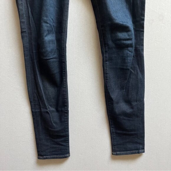 Frame Le Skinny de Jeanne Women's Dark Blue Denim Jeans 30” - Picture 2 of 13